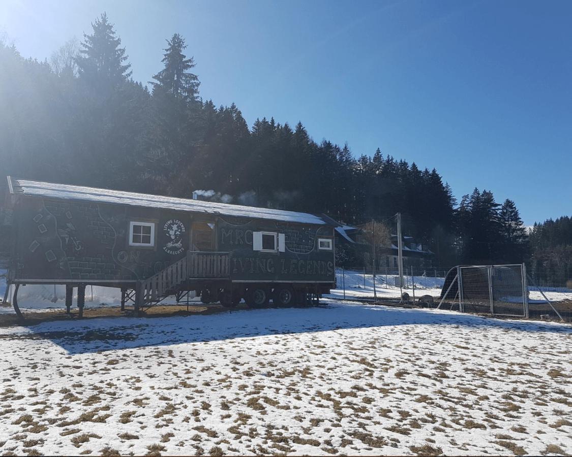 Hotel Living Legends - Tiny House auf den Wiesen der Edermühle Grosspertholz Exterior foto